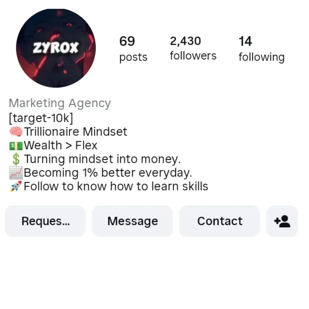 Instagram Page For Sell